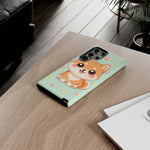 Shiba Inu Kawaii Chibi Smile Pet Dog Art Tough Phone Case