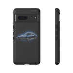 1963 Sting Ray Blue Glow Tough Phone Case Cover Gift Art