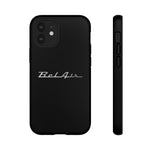 1957 Bel Air Chrome Script Emblem Tough Phone Case Cover Gift