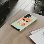 Shiba Inu Kawaii Chibi Smile Pet Dog Art Tough Phone Case