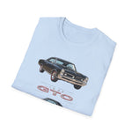 1966 GTO illustration T-Shirt | Classic Muscle Car Tee