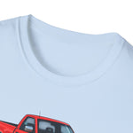 Classic Red 1994 Silverado 1500 Pickup T-Shirt | Truck Illustration