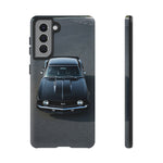 1969 Camaro SS Black Overhead Tough Phone Case Cover Gift Art