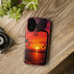 Basketball Court Sunset Phone Case | Tough Phone Case