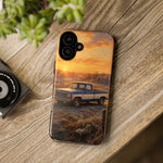 73 Chevy C10 Square body Truck Two-Tone Sunrise Tough Phone Case