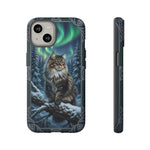 Norwegian Forest Cat Nordic Art Tough Phone Case