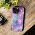 Pastel Galaxy Planet Vaporwave Art Tough Phone Case