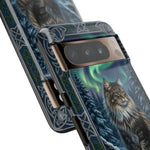 Norwegian Forest Cat Nordic Art Tough Phone Case