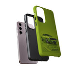 Green Cuda Muscle Car phone case for Gear Heads