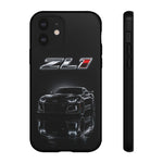 ZL1 Camaro phone case | tough phone case, black muscle car design