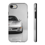 Silver C5 Sports Car Front View phone case | Tough Cover for Corvette Owners