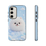 Samoyed Kawaii Snowball Chibi Pet Dog Breed Art Tough Phone Case