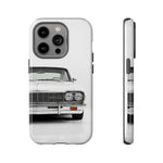 White Impala Phone Case, Classic 64 Lowrider Style Cover, Gift for Guys