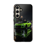 Camaro ZL1 Neon Green Muscle Car phone case | Tough Cover