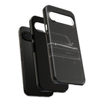 Black Charger RT Phone Case, 68 Classic Muscle Car Cover, Mens Gift