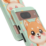Shiba Inu Kawaii Chibi Smile Pet Dog Art Tough Phone Case