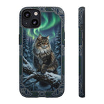 Norwegian Forest Cat Nordic Art Tough Phone Case