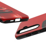 Red Sports Car C6 Z06 phone case | Corvette front view