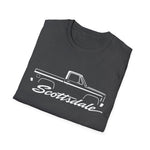 1978 C10 Scottsdale Outline Silhouette Truck T-Shirt Line Art Silhouette Emblem Chevy Pickup Fan Gift