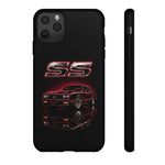 Red SS Muscle Car Monte Carlo phone case | Classic Chevy design