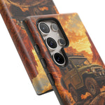 Land Cruiser FJ40 Classic 4x4 Red Rock Canyon Art Tough Phone Case