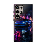 Blue C7 Neon District Tough Phone Case