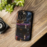 67 GTO Phone Case Purple, Rainy City Night Muscle Car Tough Cover