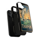 Tarpon Fishing Phone Case Saltwater Angler Tough Cover Gift