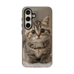 Munchkin Kitten Phone Case, Macro Close-Up Portrait Cover