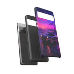 Retro JDM Sports Car Sunset MR2  phone case | Tough Cases