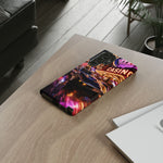 Vegas Strip Corvette Night Phone Case Neon Tough Case