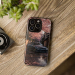 Cherry Blossom Street Scene R34 Skyline GTR Tough Case | Car Photo Cover