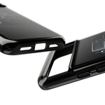 Black 1970 Nova SS Studio Front Tough Phone Case for Muscle Car Fans