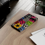 Colorful Patchwork Punk Tough Phone Case
