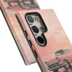 1957 Chevy Bel Air Blush Cream Tough Phone Case for Classic Car Fans