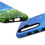 Bubbles Over Grass phone case | Tough Cover