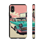 1957 Bel Air Turquoise Drive-In Tough Phone Case Cover Gift