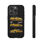 Yellow IROC-Z Camaro Triple View Tough Phone Case Cover Gift