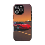 Red C4 ZR-1 King of the Hill Art Tough Phone Case