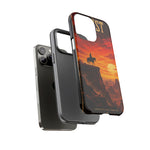 Western Sunset Cowboy Phone Case | Rugged Protective Cover