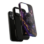 French Bulldog Galaxy Marble Art Tough Phone Case