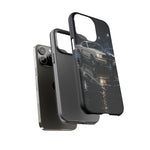 GT350 Phone Case White, Rainy Track Night Classic Racer Tough Cover