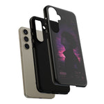 Melancholy Data Poster Phone Case, Glitch Anime Sky Tough Cover