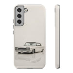 Impala White Studio Phone Case Studio Color Match Car Art