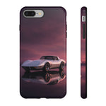 Soft White C3 Corvette Mauve Sky Phone Case