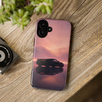 C8 Corvette Silhouette Pastel Horizon Case