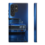Blue Impala 1964 Phone Case, Classic Lowrider Tough Cover for Classic Car Fans
