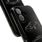 Black 300ZX Sports Car Tough Phone Case - Multi View