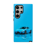 RX-7 Cyan Studio Phone Case Studio Color Match Car Art