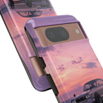 Silver Hakosuka Skyline Mirror Lake Tough Phone Case